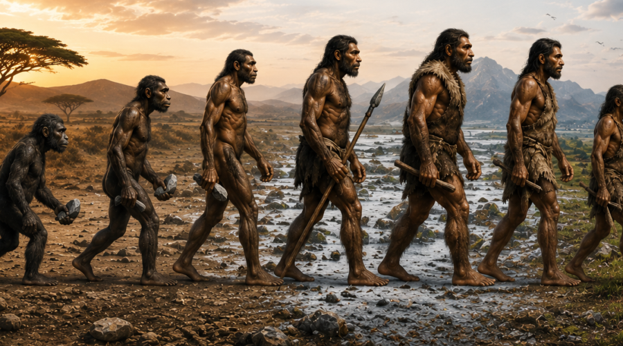 What Human species existed before us?