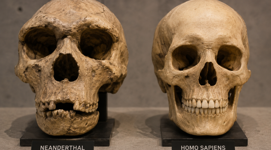 did homo sapiens and neanderthals breed