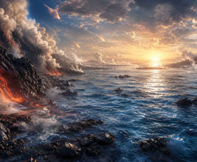 how earth's first oceans formed
