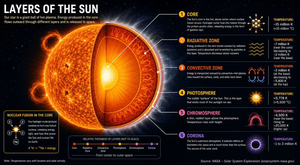 the formation of the sun