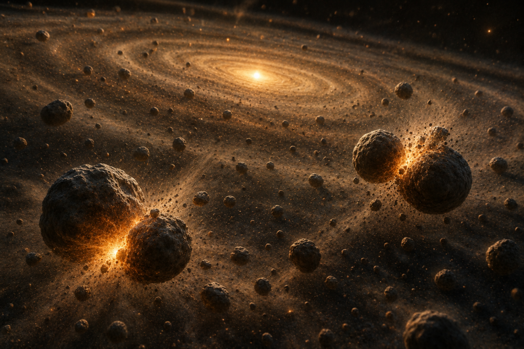 how did earth form