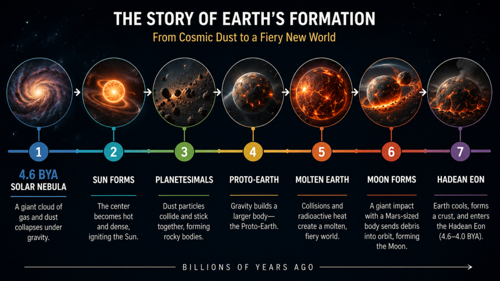 How Did Earth Form?
