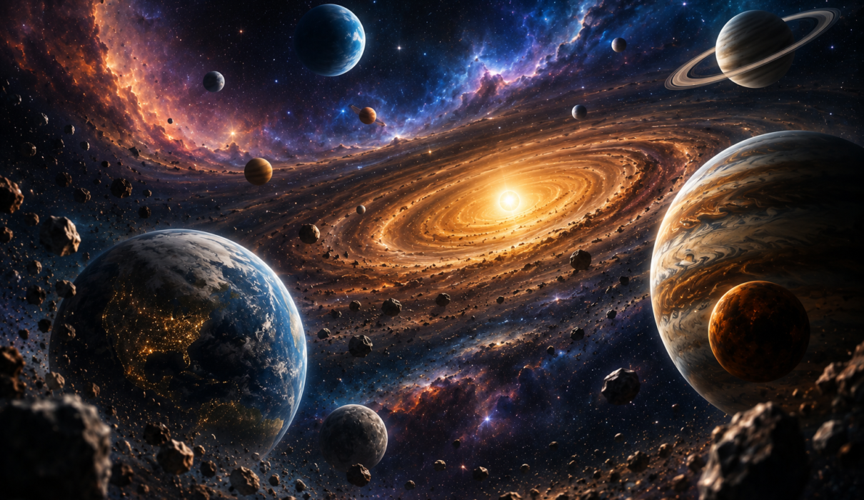 how are planets fomed