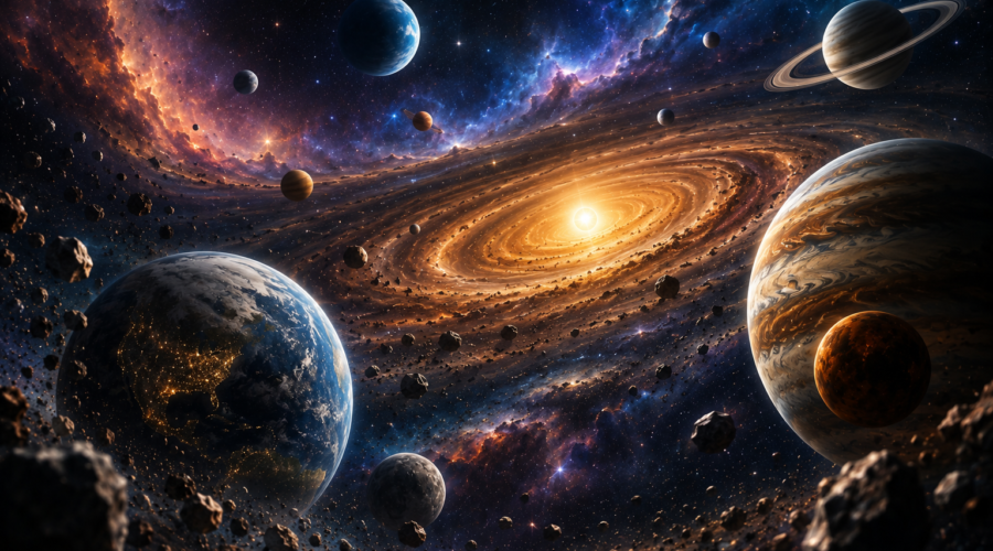 how are planets fomed