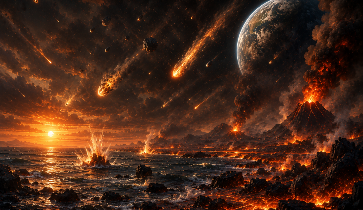 atmosphere during the Hadean eon