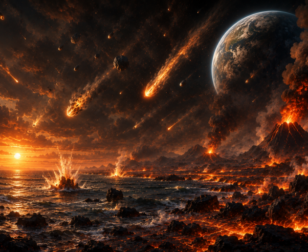 atmosphere during the Hadean eon