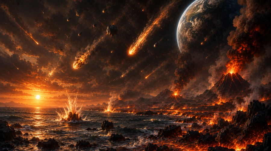 atmosphere during the Hadean eon