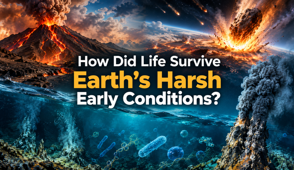 How Did Life Survive Earth's Harsh Early Conditions?