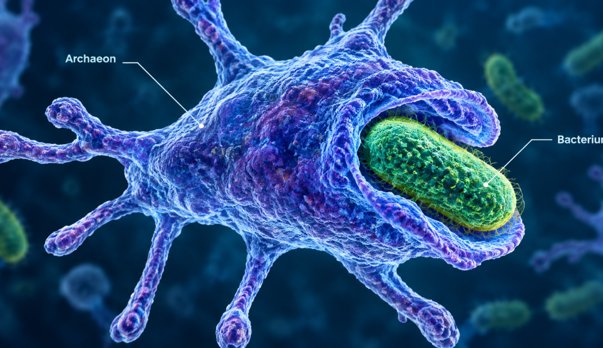 How Did Earth’s First Complex Cells Evolve?